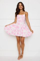 Sunset Oasis Mini Dress Pink