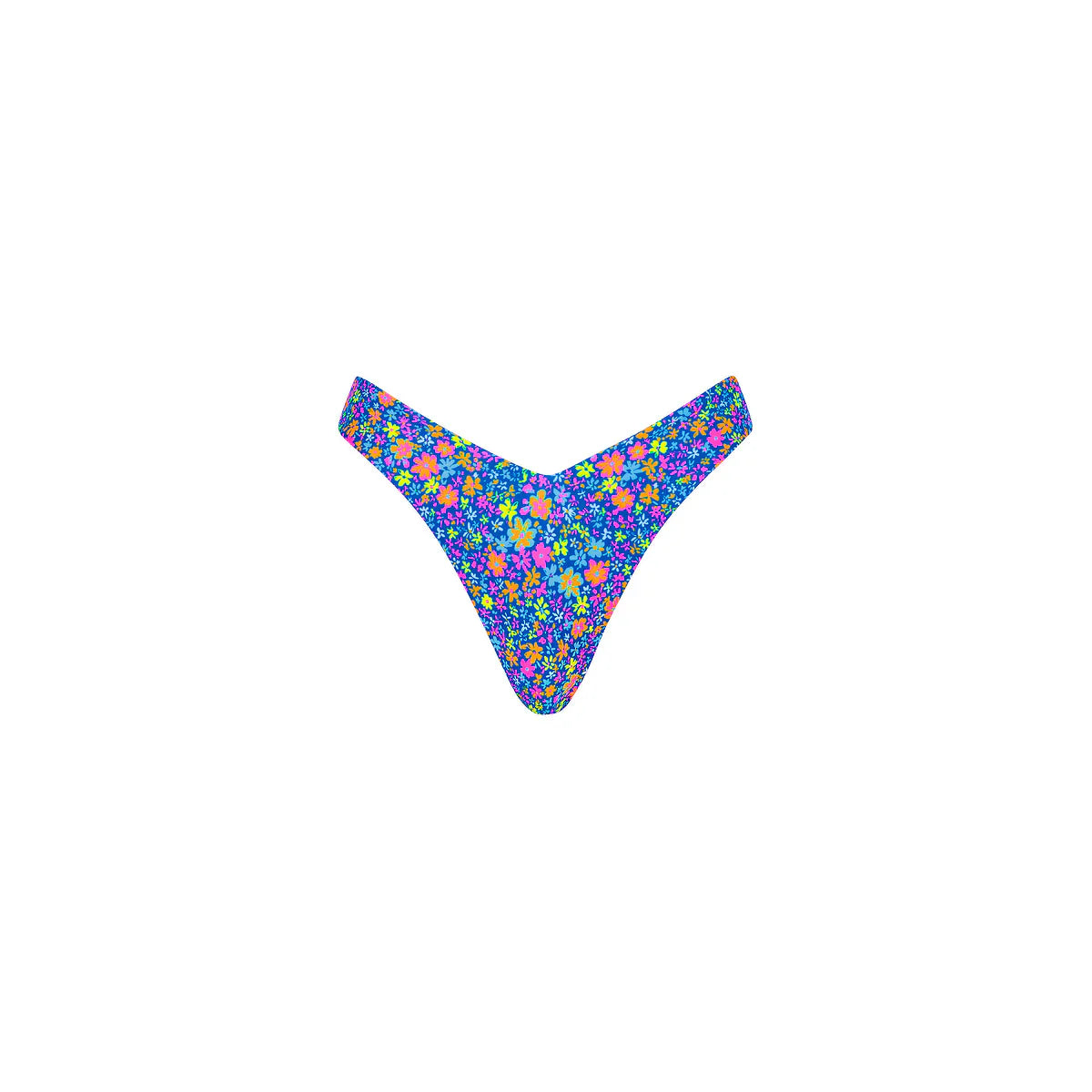 Y Cheeky Bikini Bottom - Electric Bloom