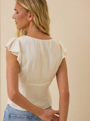 Lana Ruffle Blouse