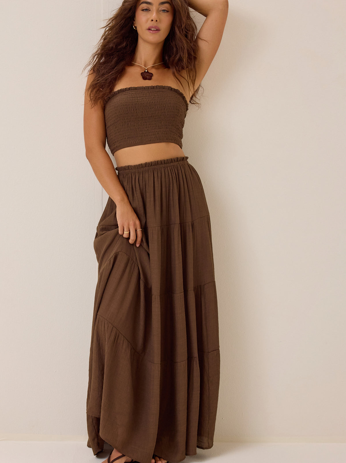 Tate Smocked Tube Top