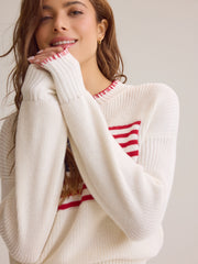 Newport American Flag Contrast Sweater