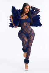 Provocative Peacock 6 Piece Costume Set