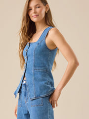 Lyra Denim Vest