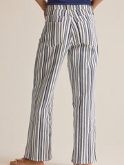Carrie Stripe Straight Leg Pant