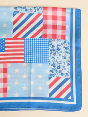 Flag Patchwork Scarf
