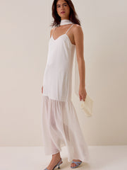 Alessa Scarf Maxi Dress
