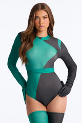 Emerald Heat 5 Piece Halloween Costume