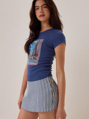 New York Post Card Baby Tee