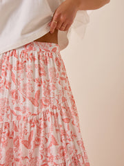 Elise Floral Maxi Skirt