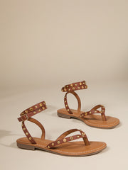Athena Strappy Wrap Sandal