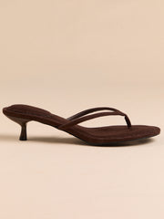 Verona Suede Kitten Heel