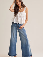 Caybrie Eyelet Tank Top
