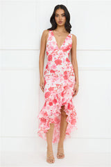 Wild In Wonder Maxi Dress Pink