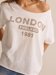 London Off Shoulder Tee