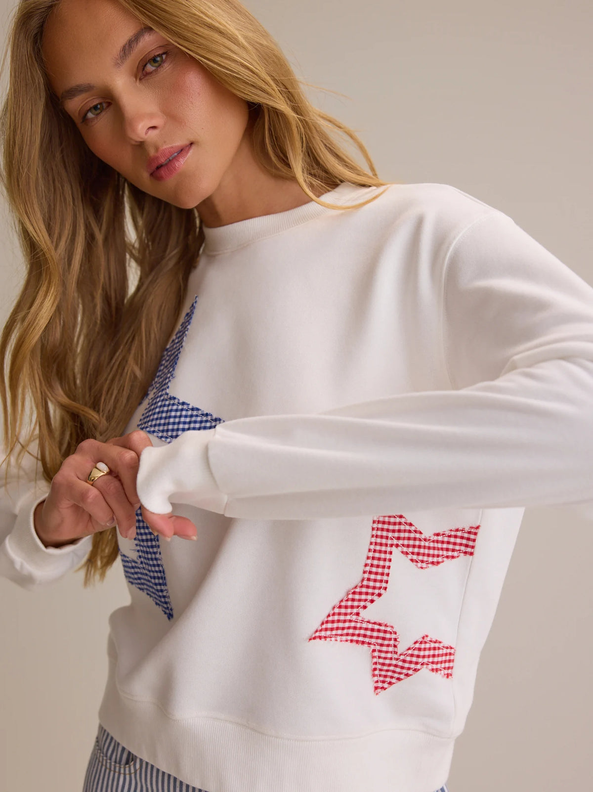 Amara Star Applique Pullover