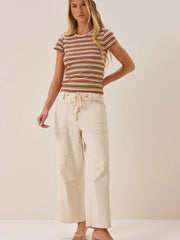 Amelia Tie Barrel Pant