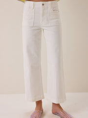 Everly Wide Leg Crop Jean