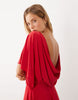 Miss Selfridge Mini Dress With Low Cowl Back
