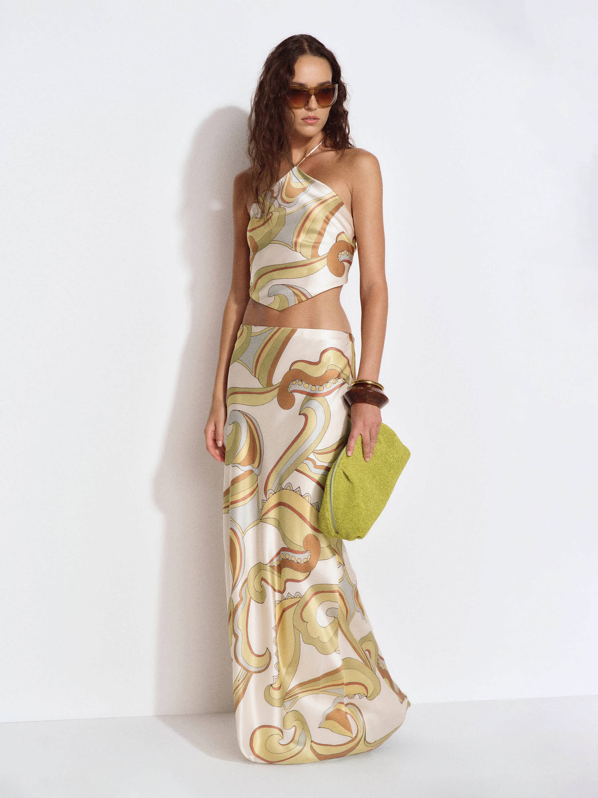Effie Silk Two Piece