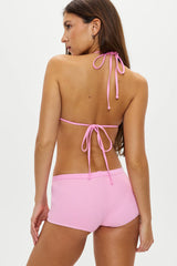 Belle Cheeky Swim Shorts- Blush