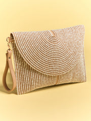 Woven Envelope Crossbody