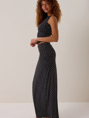 Priscilla Polka Dot Top