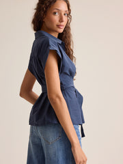 Cypress Button Up Top