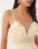 True Decadence Ruffle Tiered Maxi Dress In Butter Yellow