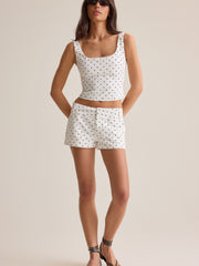 Leilah Polka Dot Tank