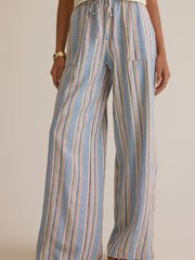 Rylen Stripe Linen Pant