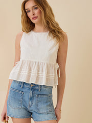 Mara Embroidered Top