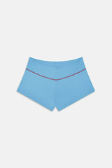 Kacey Cheeky Swim Shorts - Capri Sky
