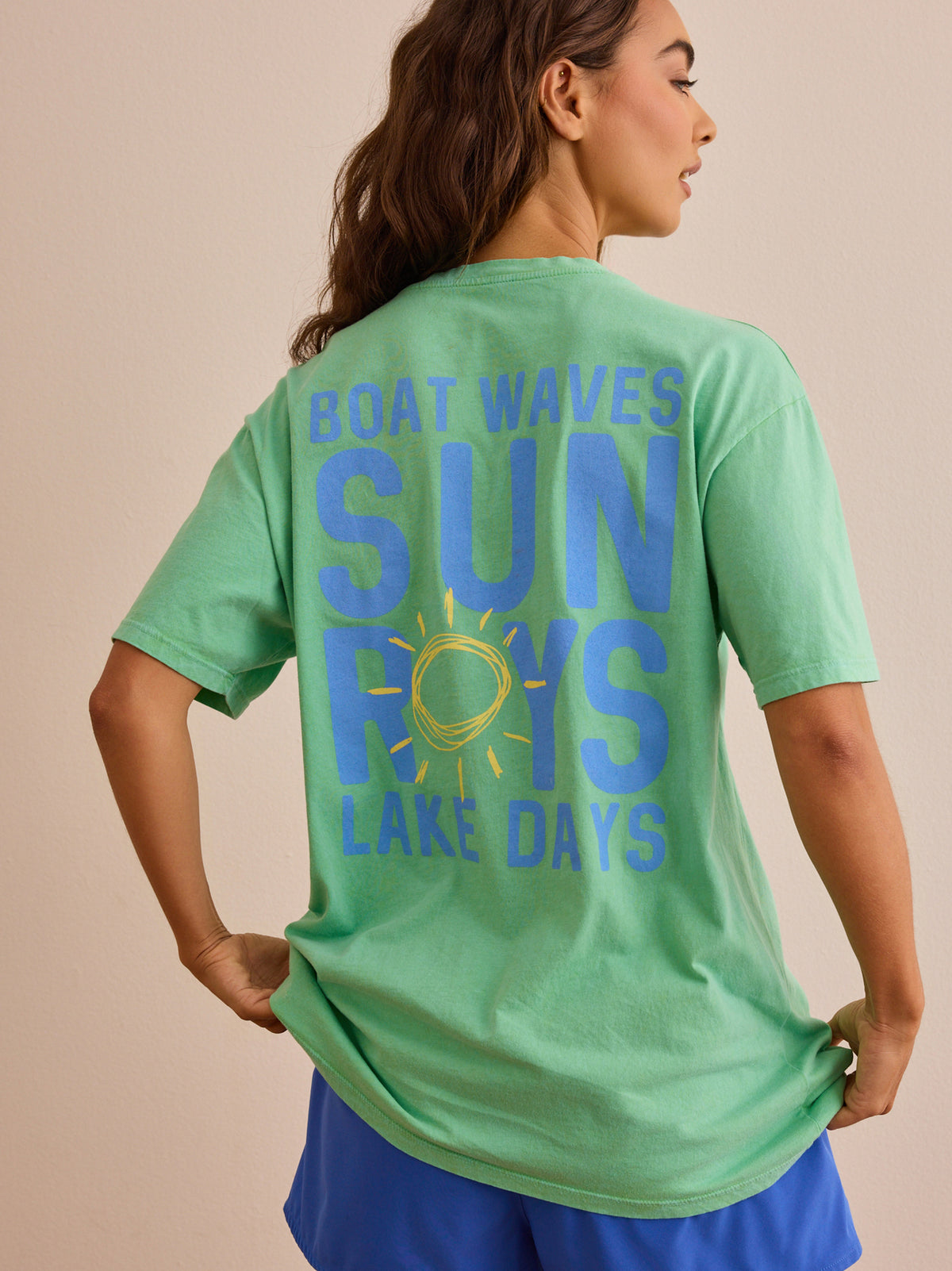 Sun Rays Lake Days Graphic Tee