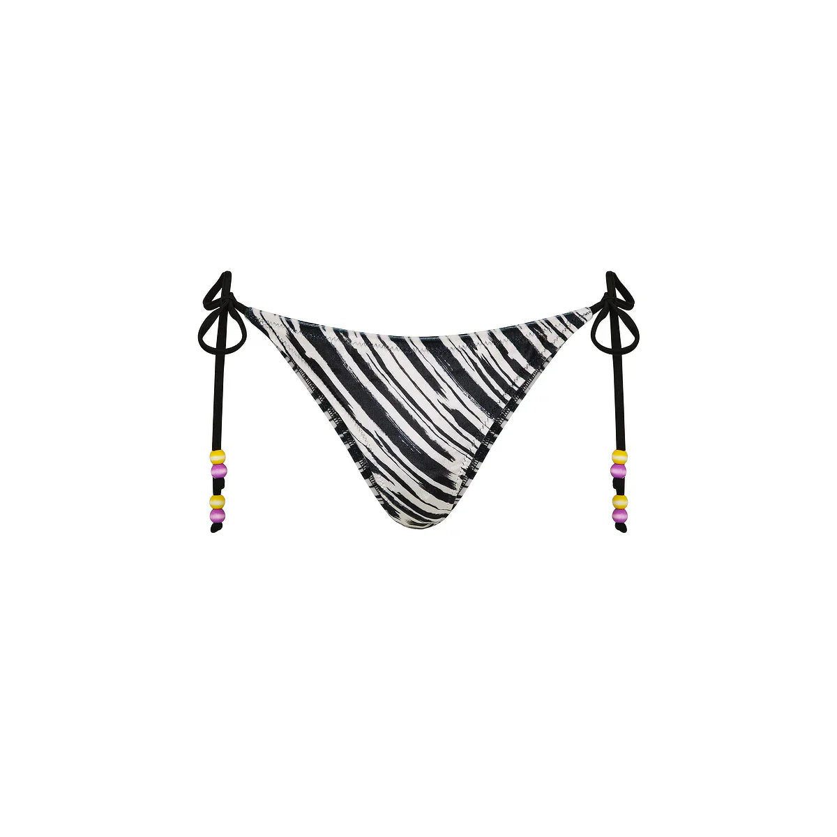 Full Coverage Tie Bikini Bottom - Wild Honey