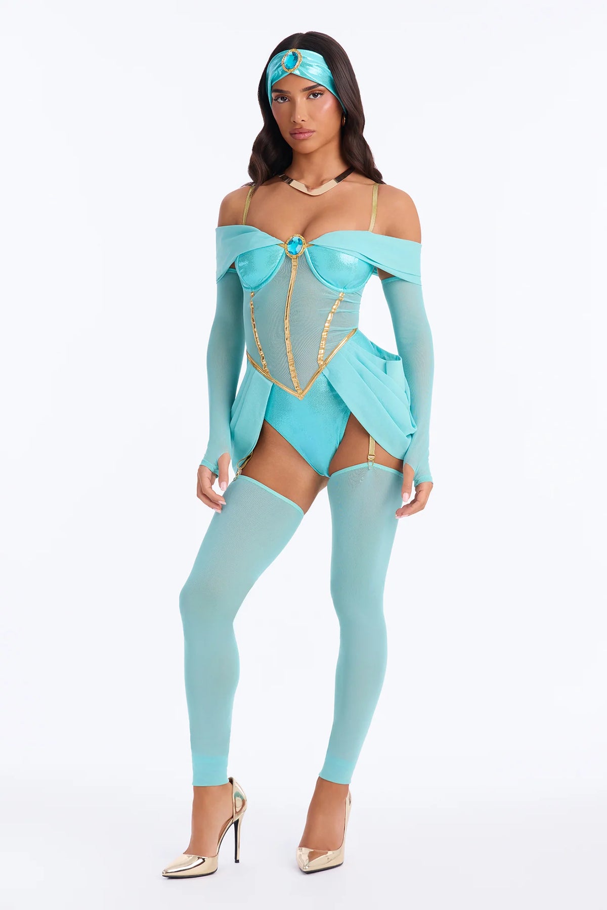 Sands Of Desire Princess 6 Piece Costume Set
