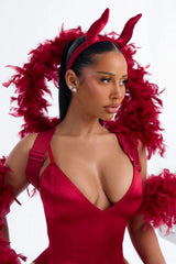 Sinfully Sexy 4 Piece Costume Set