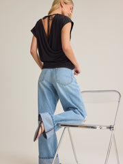 Hart Tie-Back Wrap Top