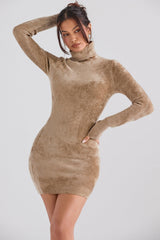 fawn chenille mini dress - sale