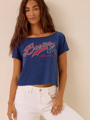 Boston Off Shoulder Tee