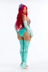 Sultry Sea Diva Princess 6 Piece Costume Set