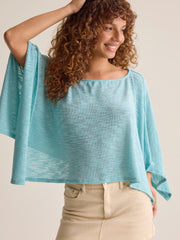 Peggy Poncho Top