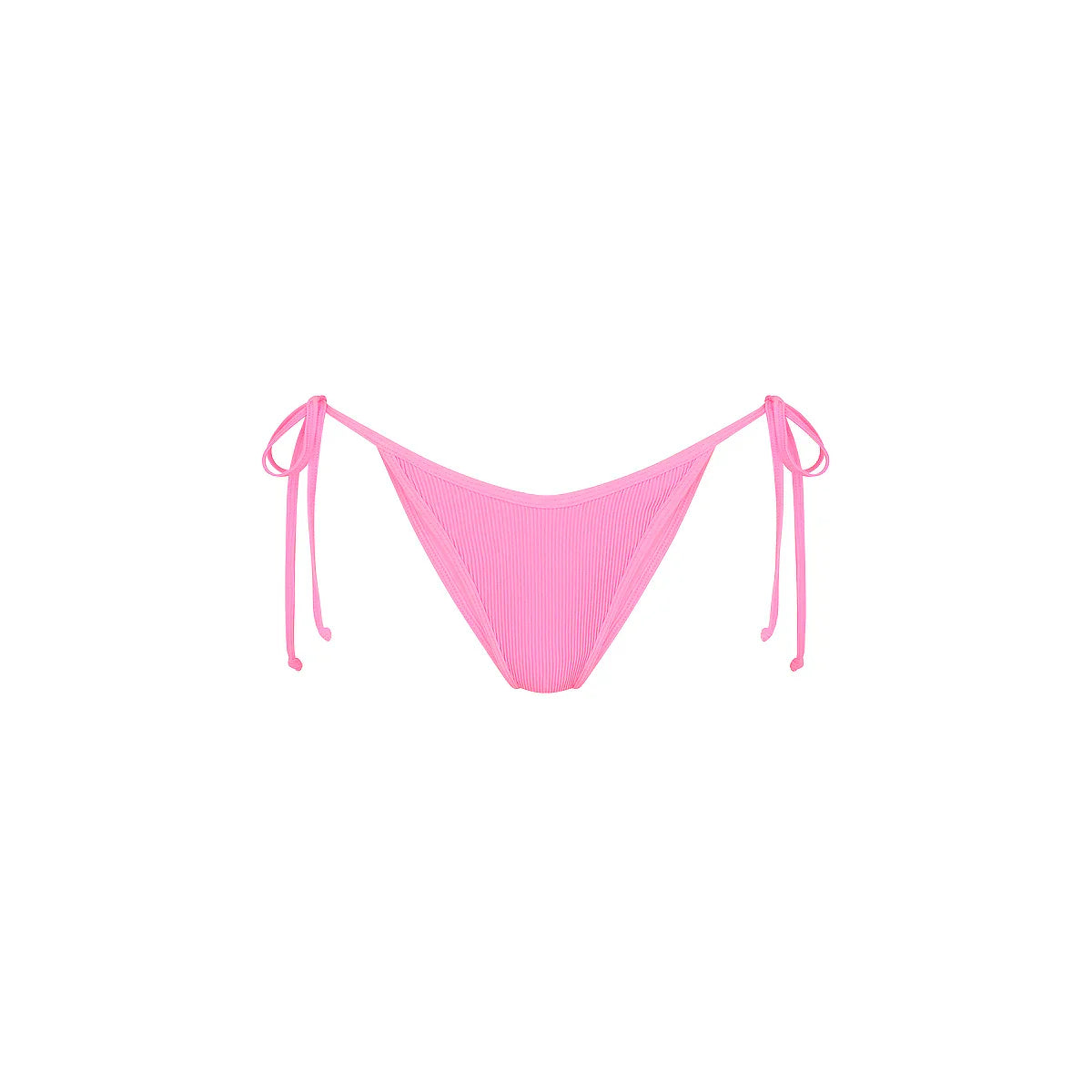 Bind Dipped Cheeky Tie Bikini Bottom - Fairy Floss