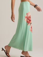 Kehlani Floral Midi Skirt