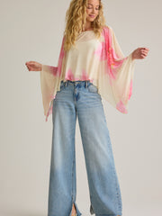 Brielle Floral Poncho