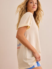 Lake Side Readers Oversized Graphic Tee