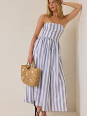 Bella Striped Maxi Dress