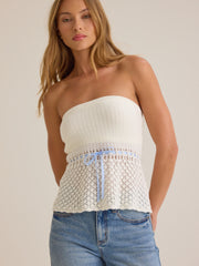 Siena Crochet Tube Top