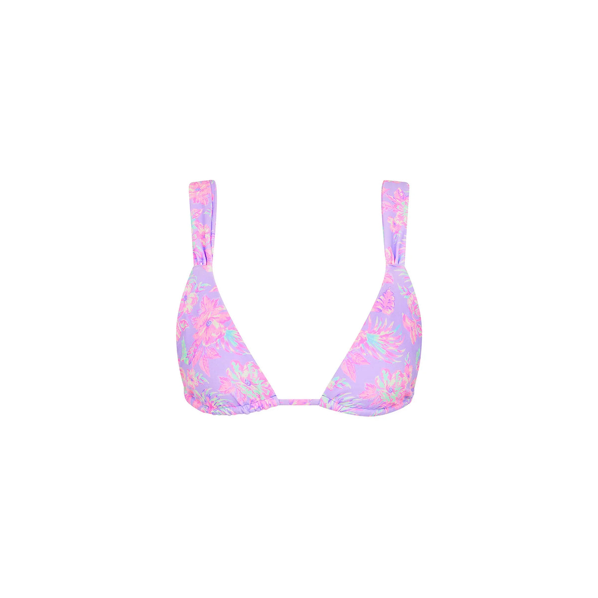 Slide Bralette Bikini Top - Lilac Love