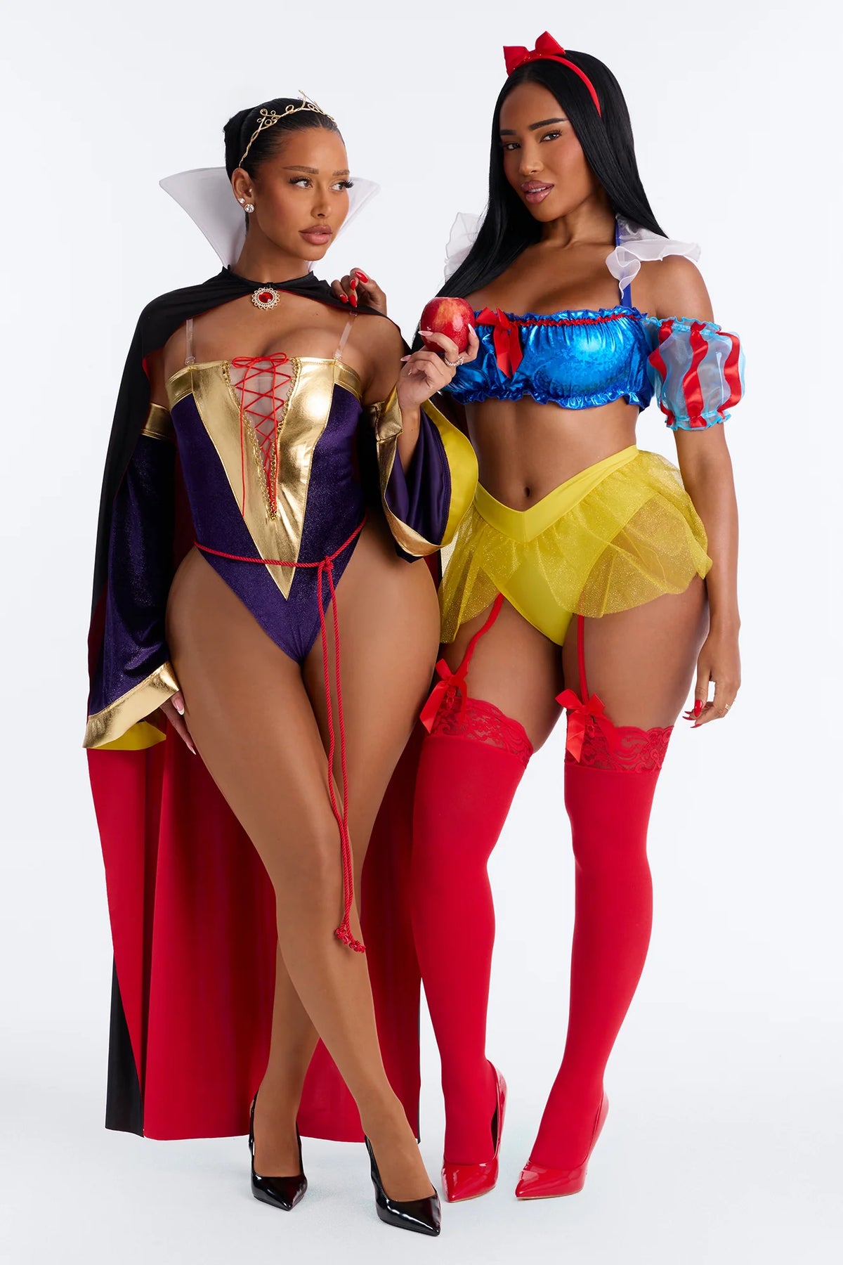 Crowned In Sin Evil Queen 5 Piece Costume Set