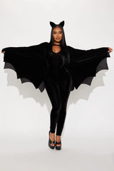 Cozy Bat Girl 2 Piece Costume Set